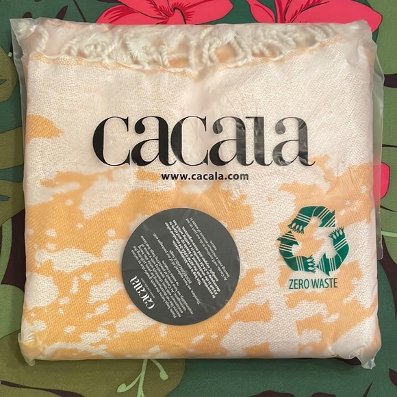 Cacala Other - Brand New Turkish Cotton Beach Towel Quick Dry Pestemal Large "Save the Ocean"